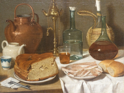 Still Life with Bread and Ham