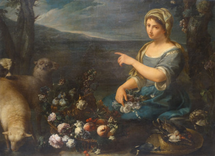 Still Life with Shepherdess