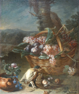 Still Life with Flowers and Fruits