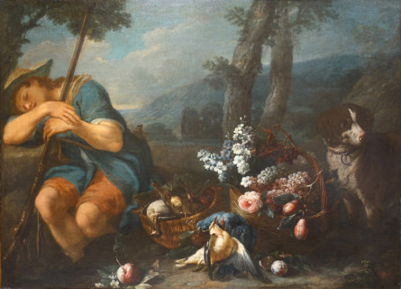 Still Life with a Sleeping Hunter
