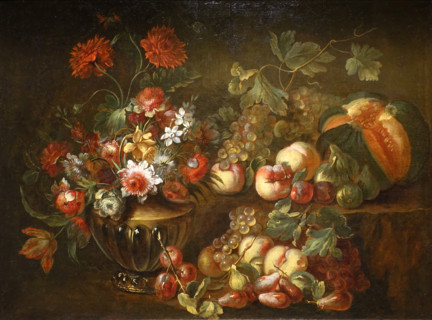 Still Life with Flowers and Fruits