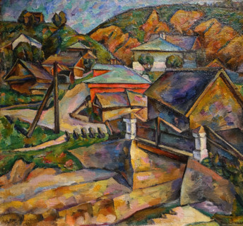 Landscape with bridge