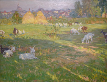 Goats in the Meadow
