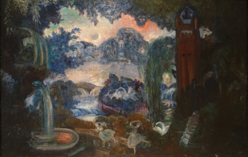 Composition based on the ballet Swan Lake by Pyotr Tchaikovsky