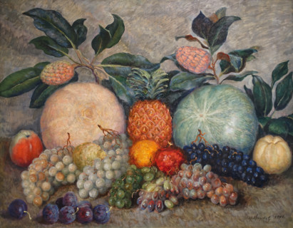 Still life with Pineapple
