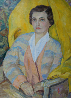 Portrait of Anna Valentinovna Lobanova