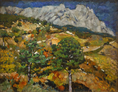 Trees at the Foot of Ai-Petri