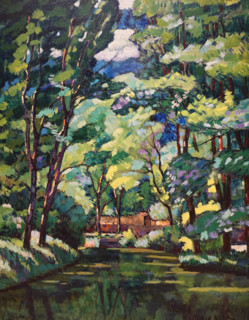 Landscape with a Pond