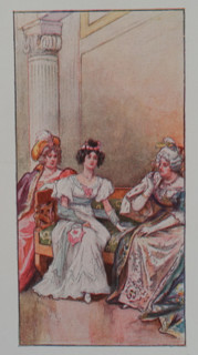 Illustration from the novel 'Eugene Onegin'