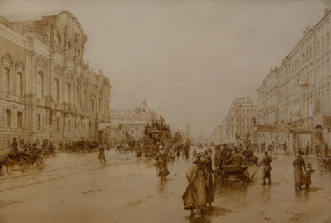 Morning on Nevsky Prospect