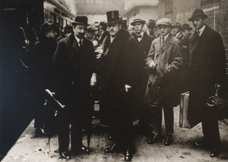 Members of the Soviet delegation