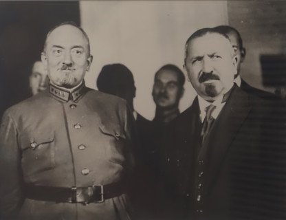 People's Commissar for Foreign Affairs of the USSR S.M.Chicherin and  Ambassador of Afghanistan Mr