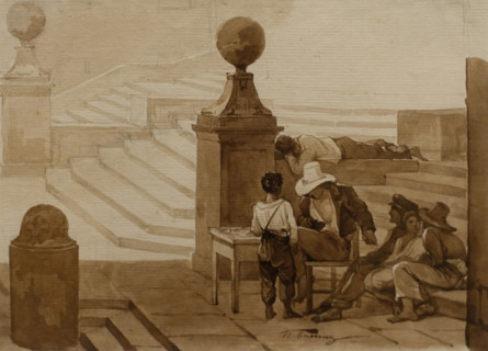 Shoemaker on Spanish Steps