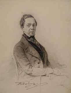 Portrait of Basin Petr Vasilievich (1793-1877)