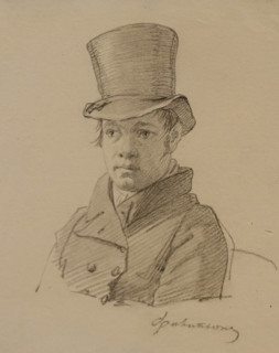 Portrait of the artist Philipson