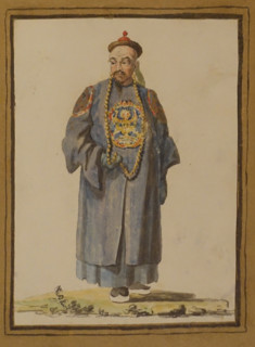 Chinese man in national dress