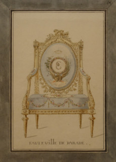 Design of Throne Chair for Catherine Palace in Tsarskoye Selo