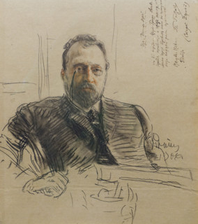 Portrait of Gnedich Pyotr Petrovich (1855-1925)