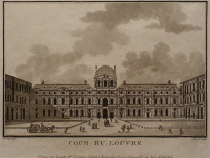 Louvre courtyard