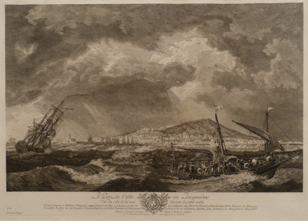 Port of Cette in Languedoc