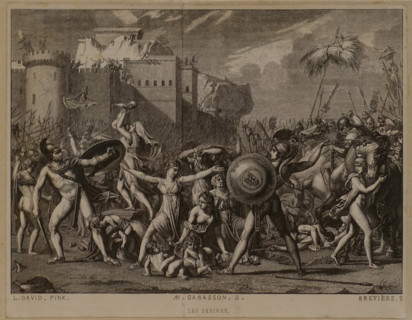 The intervention of the Sabine woman