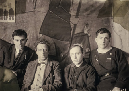 Vsevolod Meyerhold and student directors Z