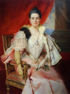 Portrait of Princess Zinaida Nikolaevna Yusupova (1861-1939)