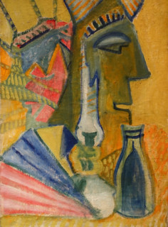 Still life with a mask