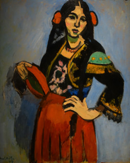 Spanish Woman with a Tambourine