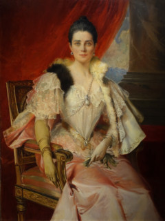 Portrait of Princess Zinaida Nikolaevna Yusupova (1861-1939)