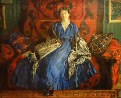 Portrait of Yulia Kustodieva (1880-1942)
