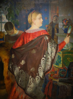 Merchant's Wife with a Mirror