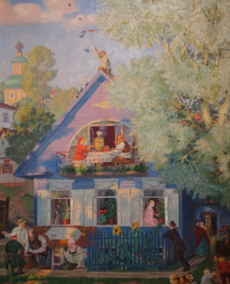Small Blue House