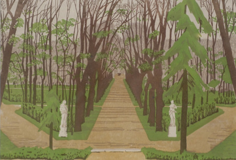 Alley in Tsarskoe Selo