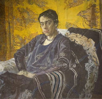 Portrait of Nadezhda Dobychina