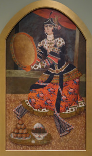 Dancer with tambourine