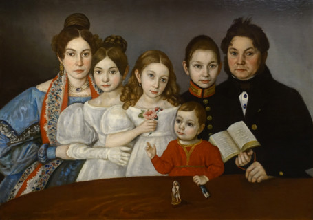 Portrait of the Zatolokin family