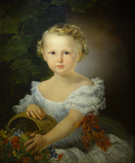 Portrait of Nikolai Pavlovich Krivtsov as a child