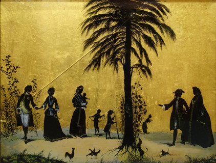 The family of Empress Catherine II on a walk