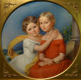 Portrait of sisters