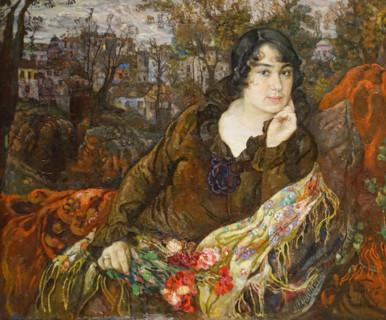 Portrait of Lyubov Brodskaya