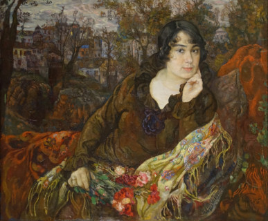 Portrait of Lyubov Brodskaya