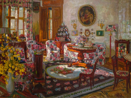 Interior Of The Brasovo Manor