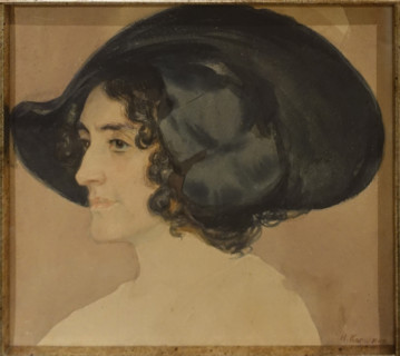 Portrait of an actress