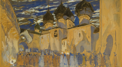 Town's meeting (Veche) in Pskov