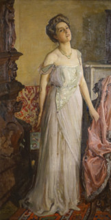Portrait of the artist Olga Vladimirovna Gzovskaya