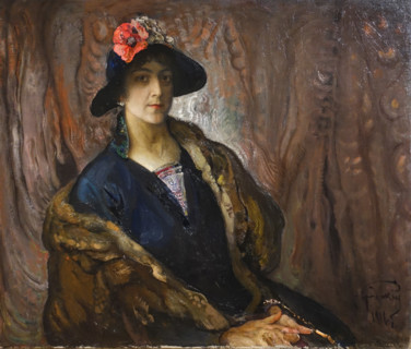 Portrait of Nina Sergeyevna Chernobaeva