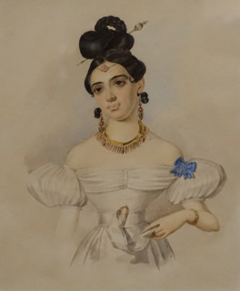 Portrait of Princess Anna Davydovna Abamelek-Lazareva