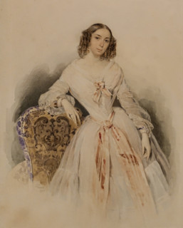 Portrait of Praskovya Nikolaevna Ryumina (1821-1897)