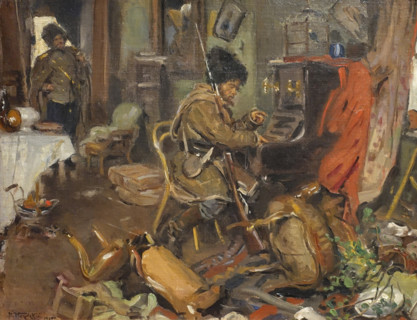 Ravaged apartment